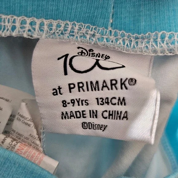 Disney Stitch set girls t shirt and bike shorts sz 8 - Picture 7 of 7